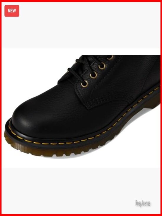 Unisex Combat Boots with Fleece Lining, Durable Leather, All-Day Comfort
